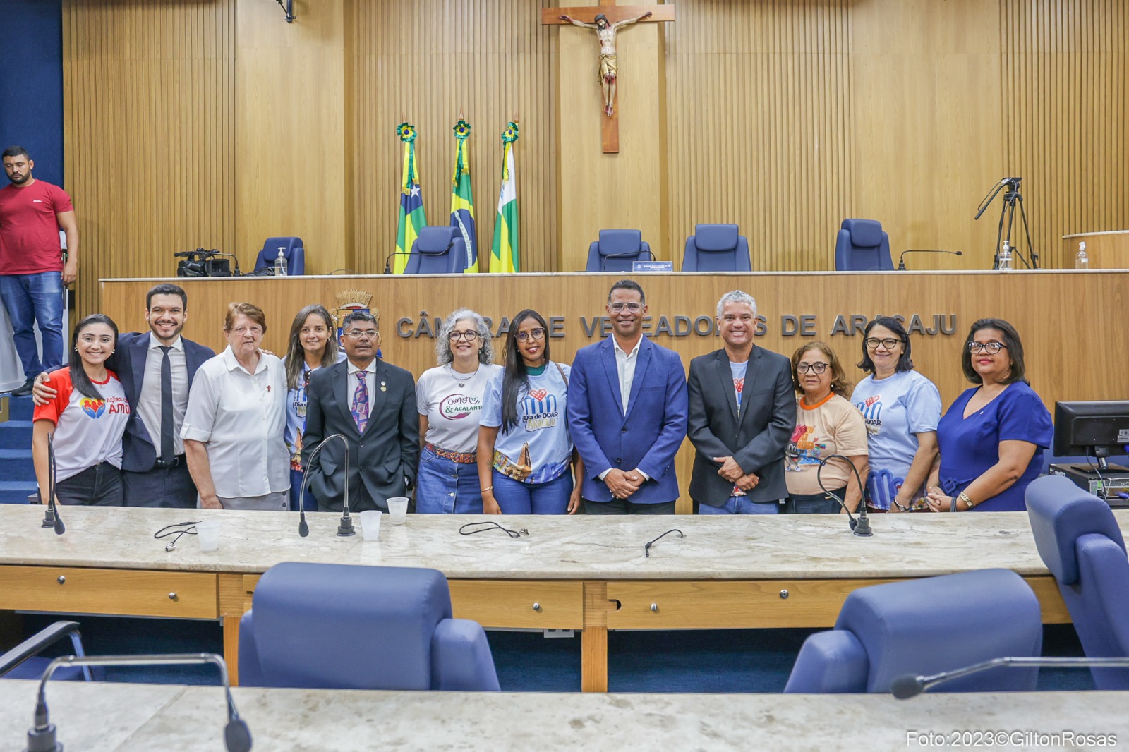 Vereador Sargento Byron promove programação marcada pela emoção no 'Dia de Doar de Aracaju'