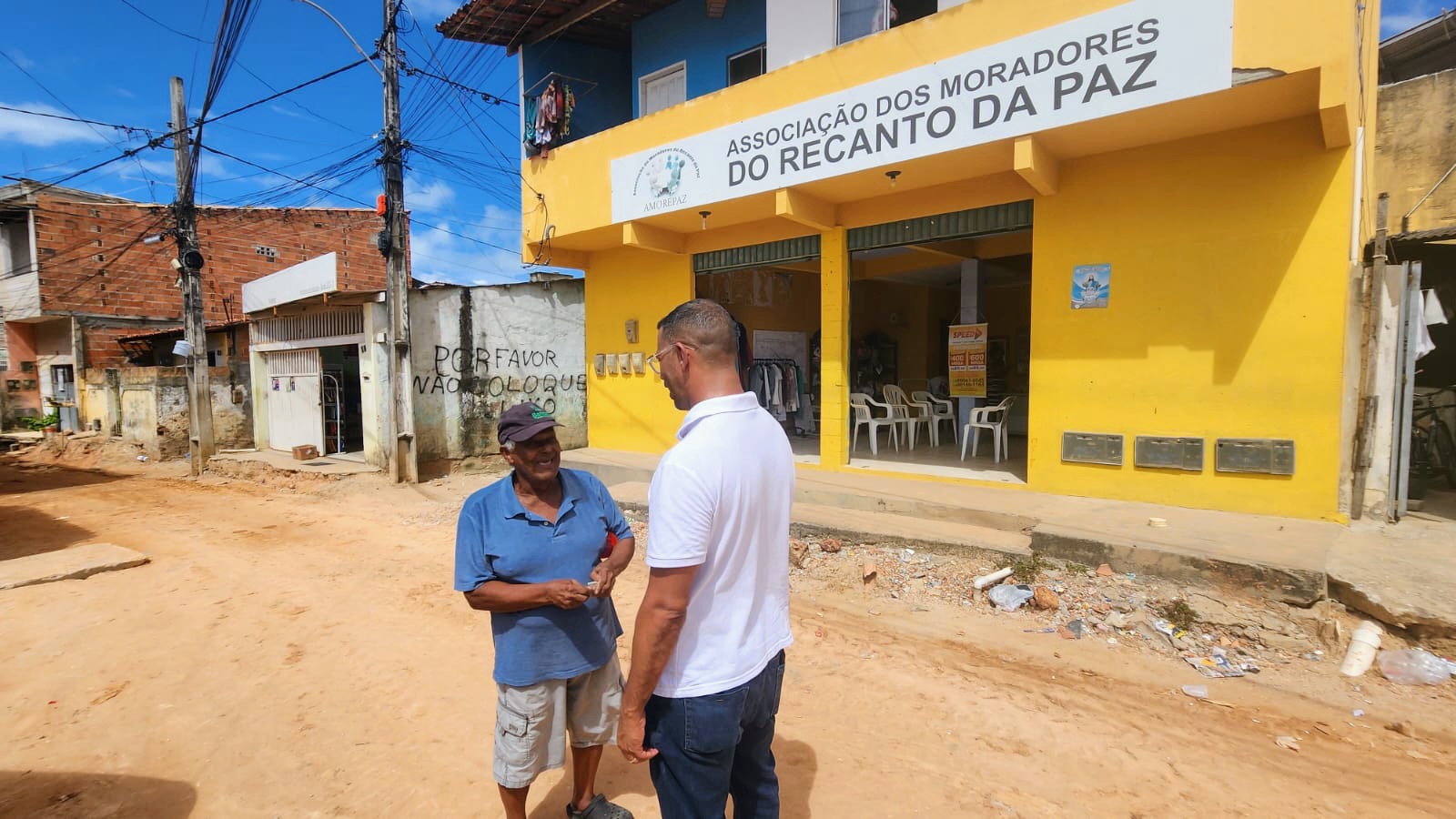 Vereador Sargento Byron questiona melhorias para o Recanto da Paz 