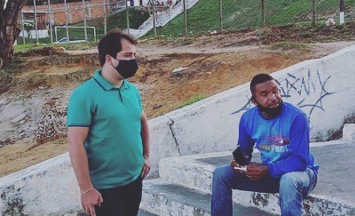 Vereador Sávio visita comunidade do bairro América e recebe demandas dos moradores