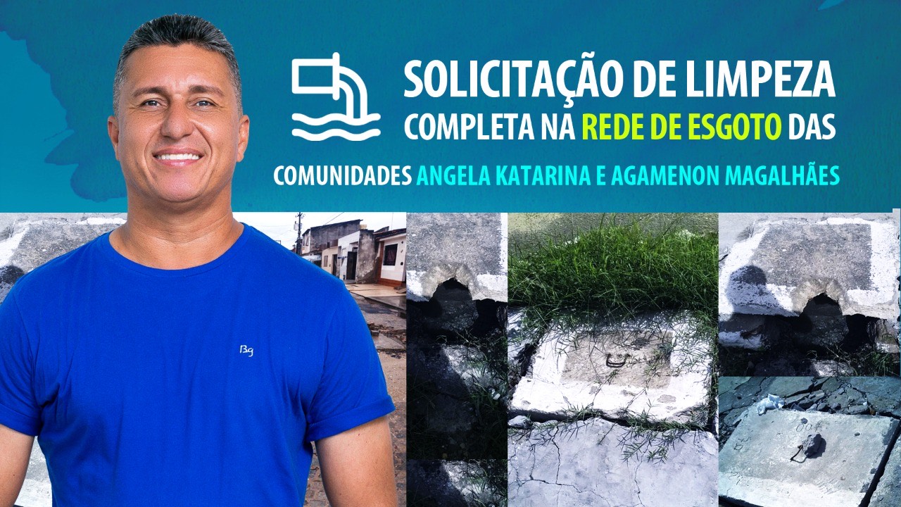 Vereador Zezinho busca melhorias para comunidades Ângela Catarina e Agamenon Magalhães