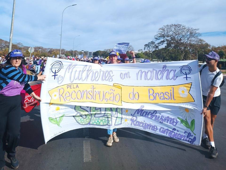 Vereadora professora Sonia Meire participa da 7ª Marcha das Margaridas em Brasília