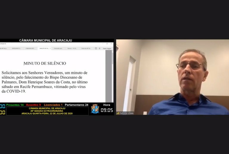 Vereadores aprovam criação do Diário Oficial Eletrônico do Município de Aracaju